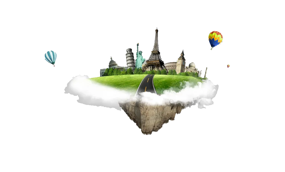Europe Travel Tourism, World Travel, blue, balloon, computer Wallpaper png